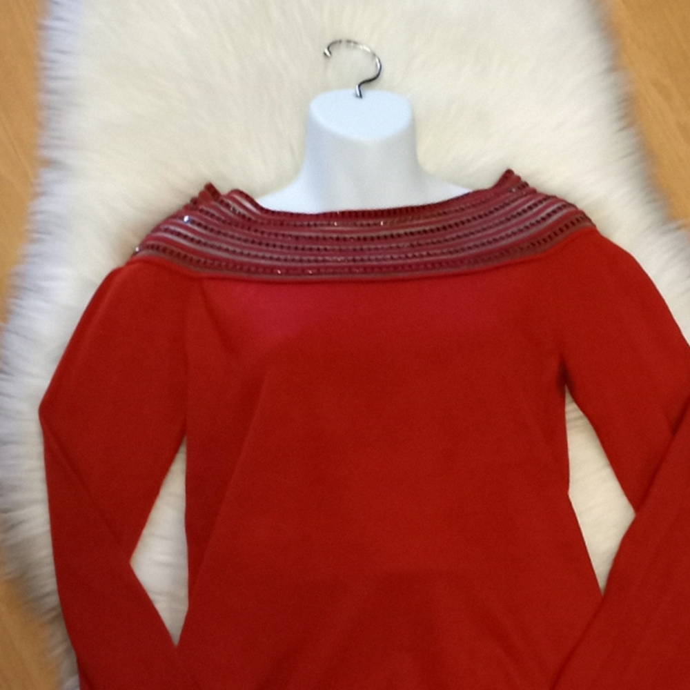 Boston Proper Beaded  Sweater - Picture 11 of 12